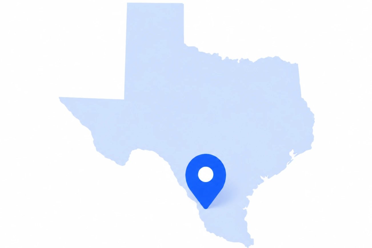 Texas map 