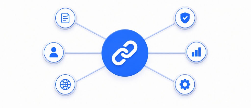 Picture showing authority linking